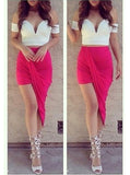 Women low cut skirt - vmlfashion-com