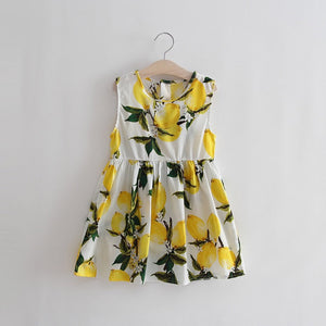 Lemon print dress