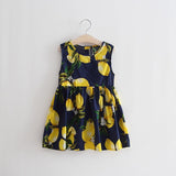 Lemon print dress