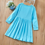 Baby / Toddler Girl Casual Solid Dress