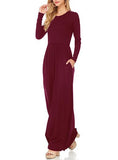 Women's Packet Maxi Long Dress - vmlfashion-com