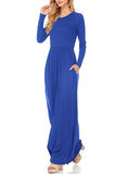 Women's Packet Maxi Long Dress - vmlfashion-com