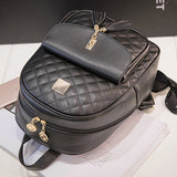 Women's Backpack Black Bag - vmlfashion-com