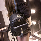 Women's Backpack Black Bag - vmlfashion-com