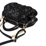 Women's Hand Bag Chain And Sequins Accent - vmlfashion-com