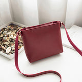 Women's Rectangular Shoulder Bag - vmlfashion-com