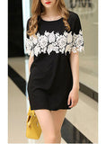 Women's Black short dress - vmlfashion-com