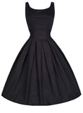 Women's Sleeveless Party Vintage Full Skirt Ide Dress - vmlfashion-com