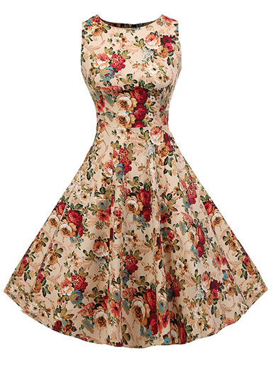 women flower dres - vmlfashion-com