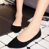 Women's Pointed Toe Bootie Flats - vmlfashion-com