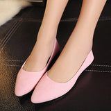 Women's Pointed Toe Bootie Flats - vmlfashion-com