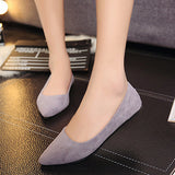 Women's Pointed Toe Bootie Flats - vmlfashion-com