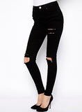 Women Black Jeans - vmlfashion-com