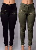 Women Sexy Black Damage Jeans - vmlfashion-com