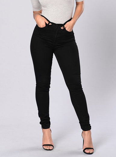 Women Black Jeans - vmlfashion-com