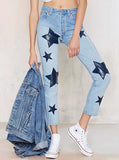 Women Sexy Light Damage Jeans - vmlfashion-com