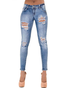 Women Blue Jeans - vmlfashion-com