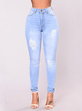 Women Light Blue Jeans - vmlfashion-com