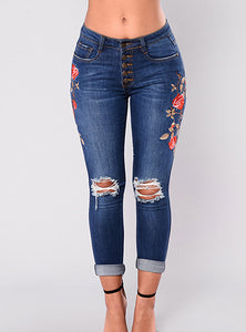 Women Denim Blue Jeans - vmlfashion-com