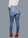 Women Sexy Blue  Jeans - vmlfashion-com