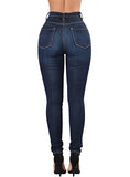 Women Dark Blue Jeans - vmlfashion-com