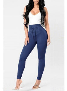 Women Navy Blue Jeans - vmlfashion-com