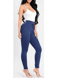 Women Navy Blue Jeans - vmlfashion-com