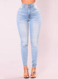 Women Light Blue Jeans - vmlfashion-com