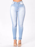 Women Light Blue Jeans - vmlfashion-com