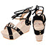 Women'S Wedges Shoes With Ankle Straps - vmlfashion-com