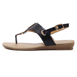 Women's Thong Sandal Thin Rubber Sole - vmlfashion-com