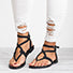 Women's Diamond-Design Sandals Shoes - vmlfashion-com