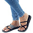 Women's Strap-and-Chain Sandals Crisscrossed Straps - vmlfashion-com