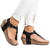 Women's Braided Wedge Sandals - vmlfashion-com