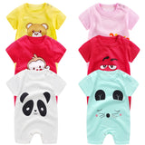 Baby Rompers Summer Cotton Short Sleeve Newborn Girls Boys Clothing Infant Rompers Toddler New Born Clothes 0-18 Months - vmlfashion-com