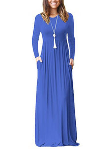 Long Sleeve long dress - vmlfashion-com