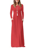 Long Sleeve long dress - vmlfashion-com