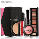 FOCALLURE 8Pcs Daily Use Cosmetics Makeup Sets Make Up Cosmetics Gift Set Tool Kit Makeup Gift - vmlfashion-com