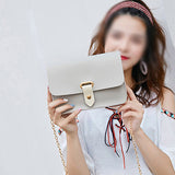 Women's Cross Body Handbag  White Pointed Handbag - vmlfashion-com