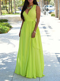 Women Side Slit Maxi Dress - vmlfashion-com