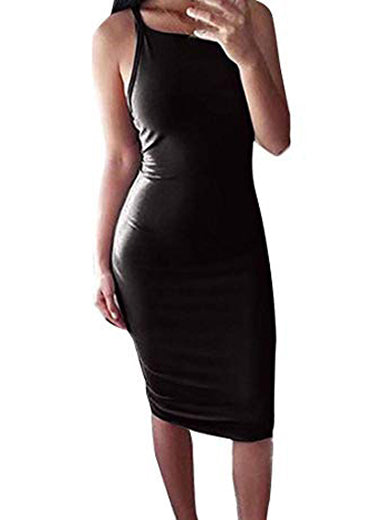 Women's Spaghetti Tank Style Tube Midi Dress - vmlfashion-com