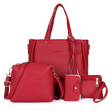 Women's 4 Piece Bag Set Shoulder Bag - vmlfashion-com