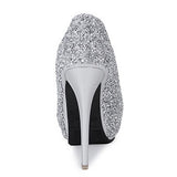 Women's Glitter High Heels 5" Heels - vmlfashion-com