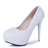 Women's Glitter High Heels 5" Heels - vmlfashion-com