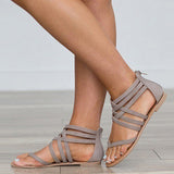 Women's Cross Strap Sandals - vmlfashion-com