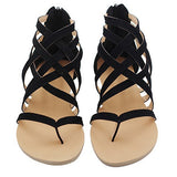 Women's Cross Strap Sandals - vmlfashion-com