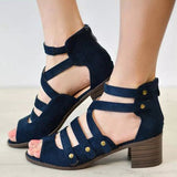 Women's Strappy Shoes Heels Open Toe - vmlfashion-com