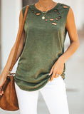 Women's Damaged Tank Top - vmlfashion-com