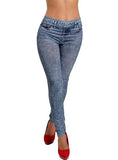 Women Skinny Jeans - Dyed With Irregular Colors - vmlfashion-com