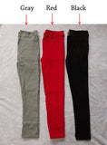 Women Gray Sexy Jeans - vmlfashion-com